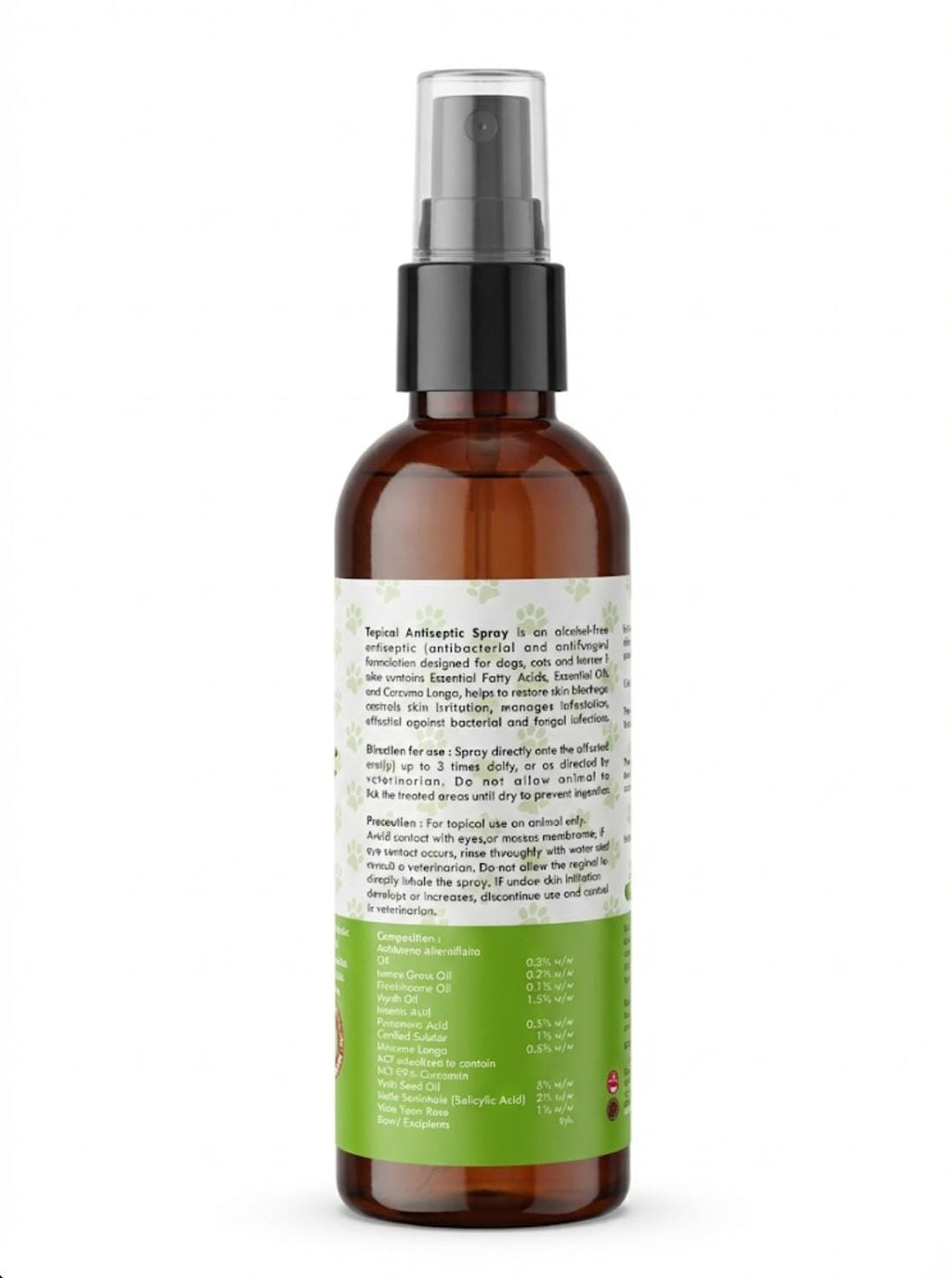 Pure Tails Topical Antiseptic Spray for Dogs & Cats.